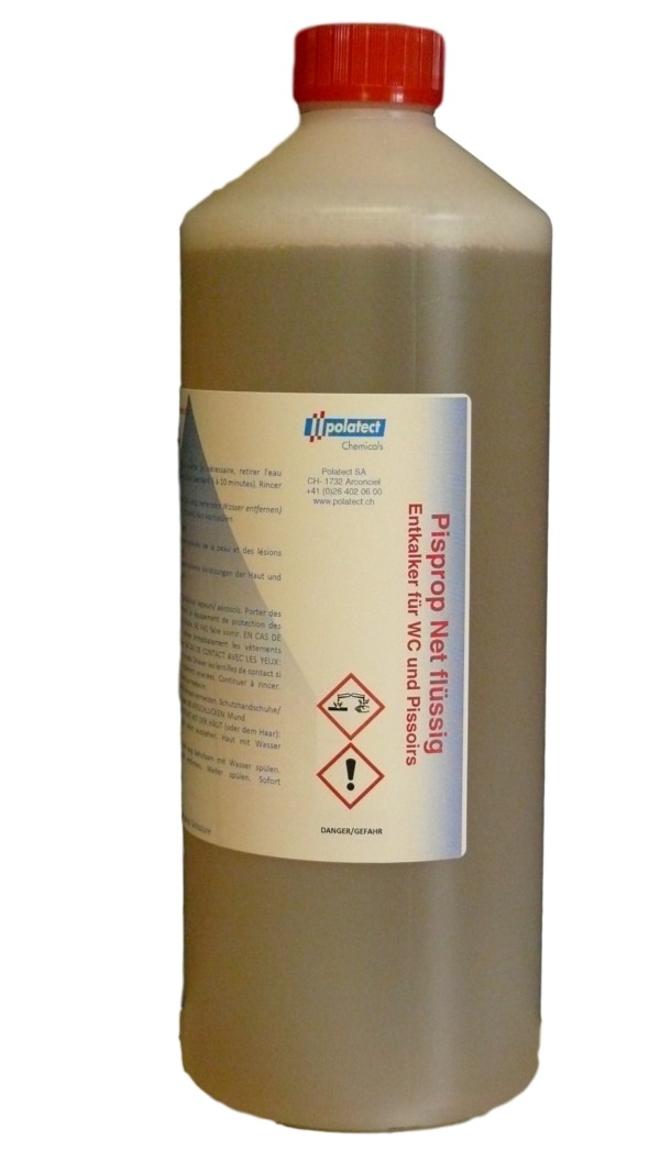 Détartrant pour urinoirs - Pisprop net liquide