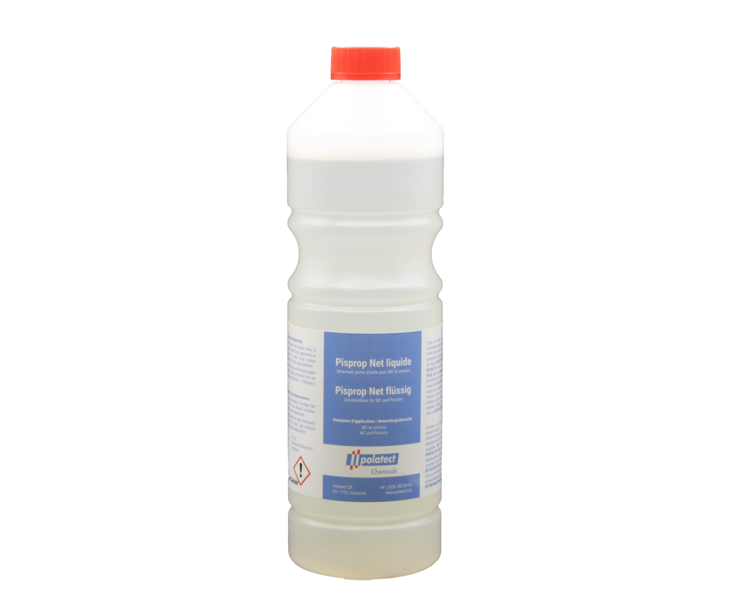Pisprop Net Liquide détartrant extra fort WC urinoirs