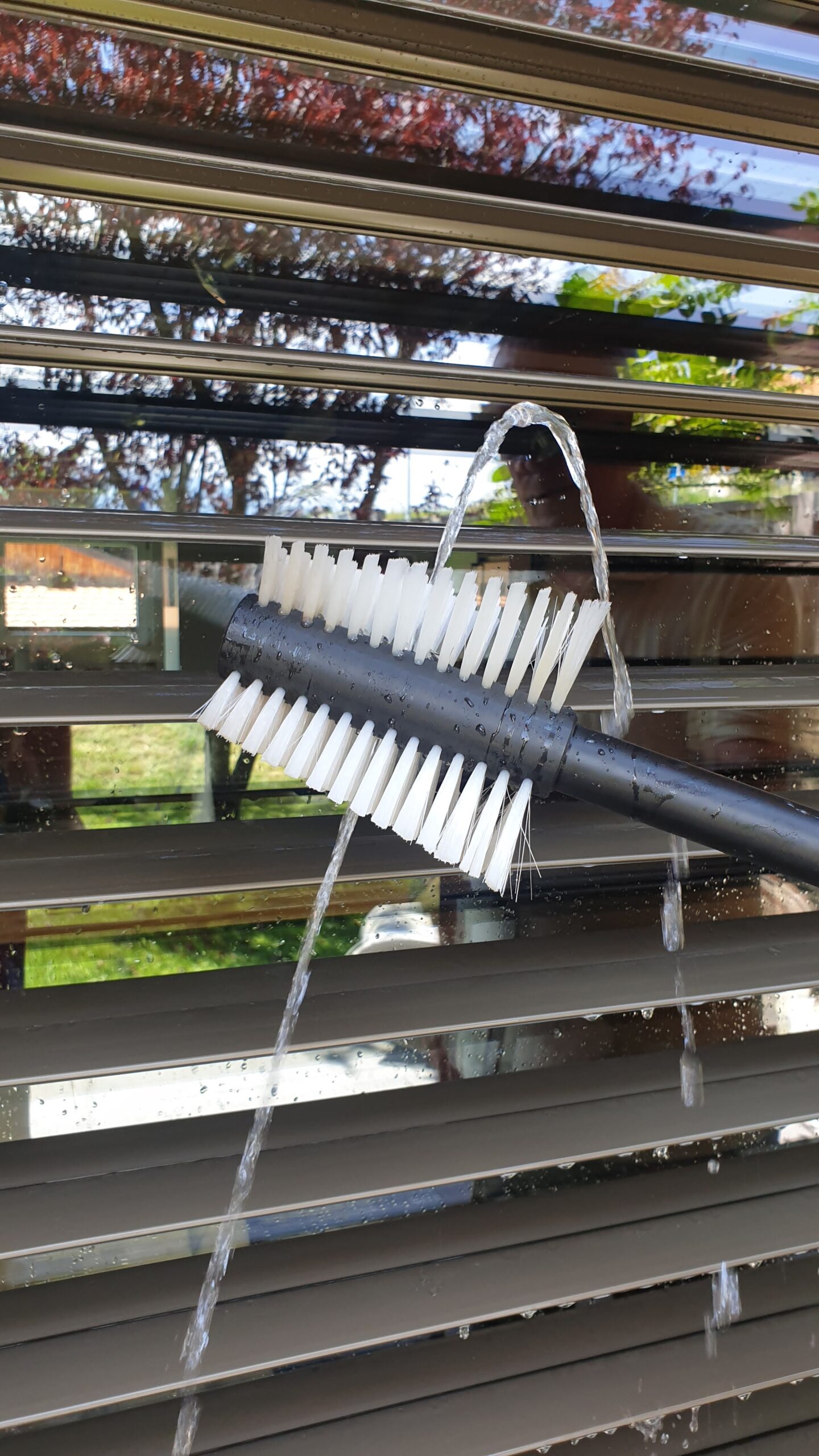 Set de nettoyage professionnel pour vitres avec perche télescopique 3.75m –  Polatect SA
